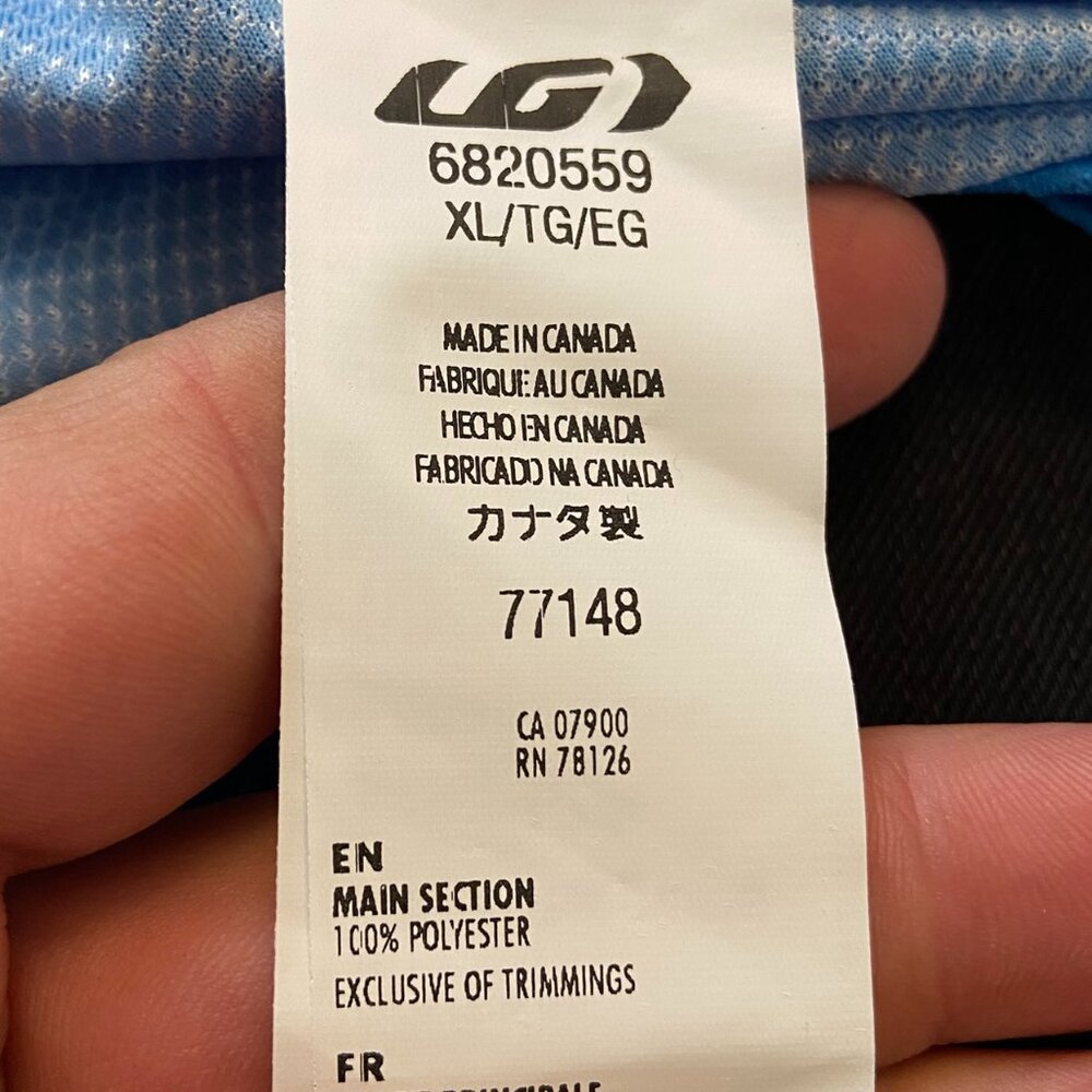 Louis Garneau Equipe Pro Replica 2 Canada Cycling Jersey - Size XL - Picture 5 of 6